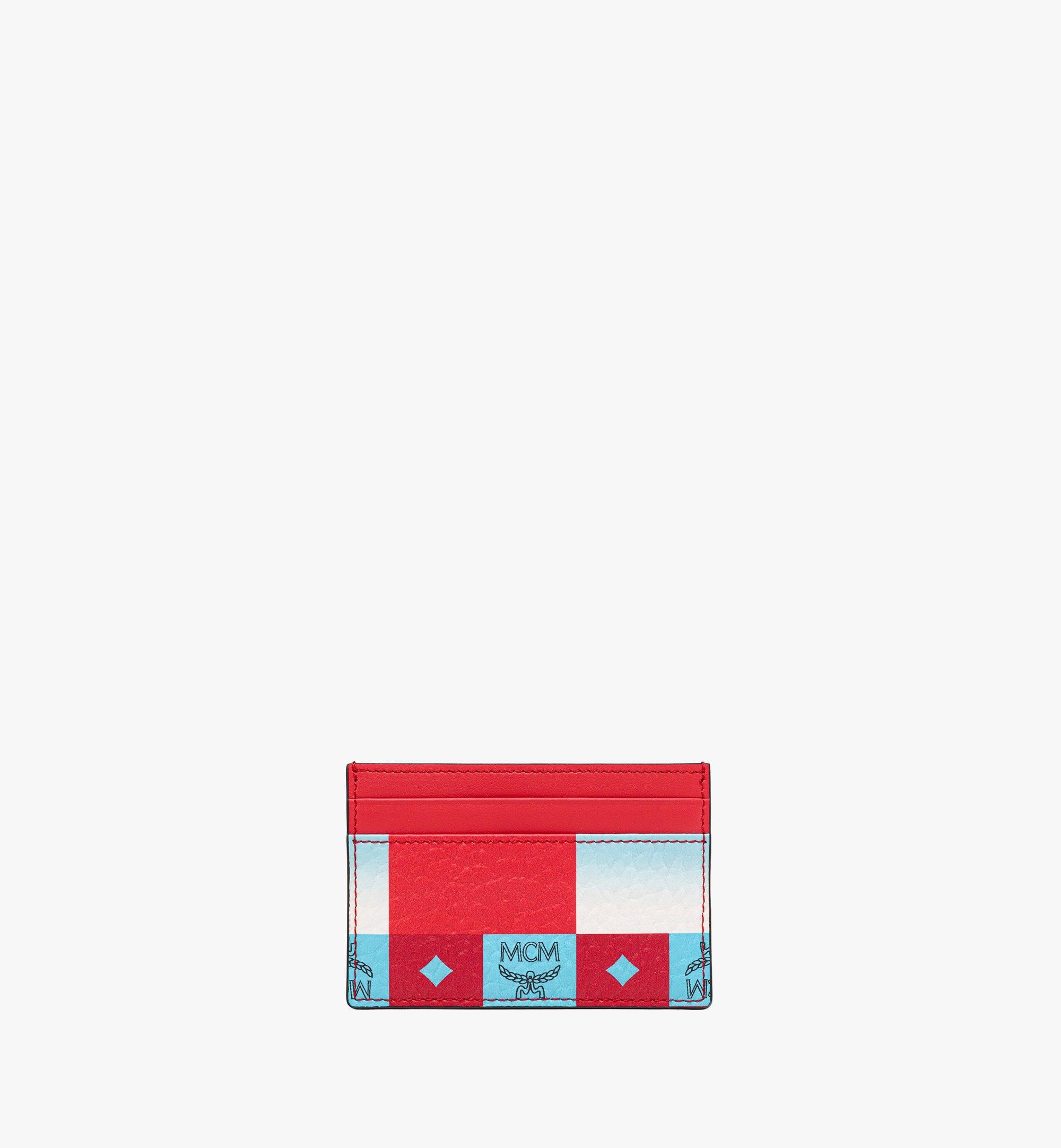Porte-cartes en Visetos damier 1